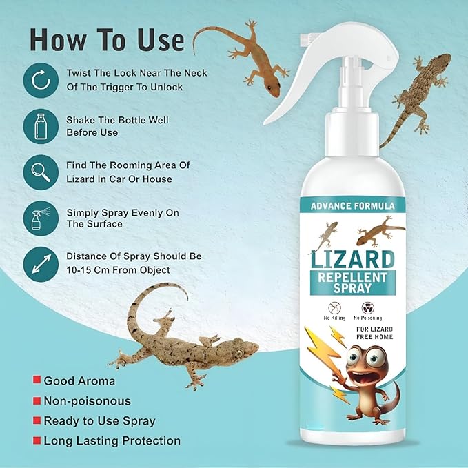 Lizard Repellent Spray